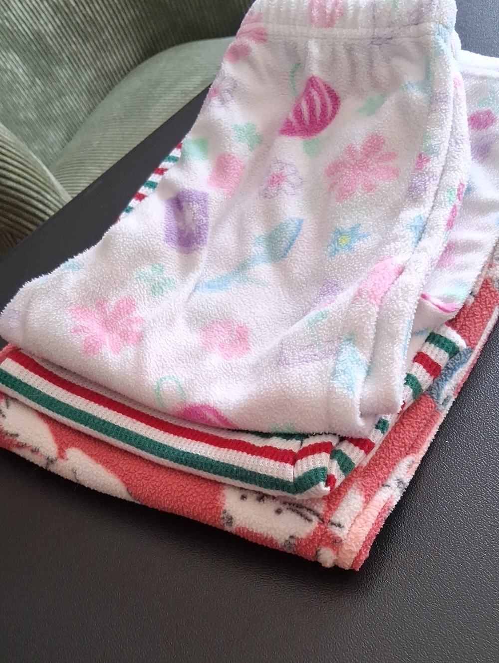 3 Kids Plush Pajama Pants –bundle
